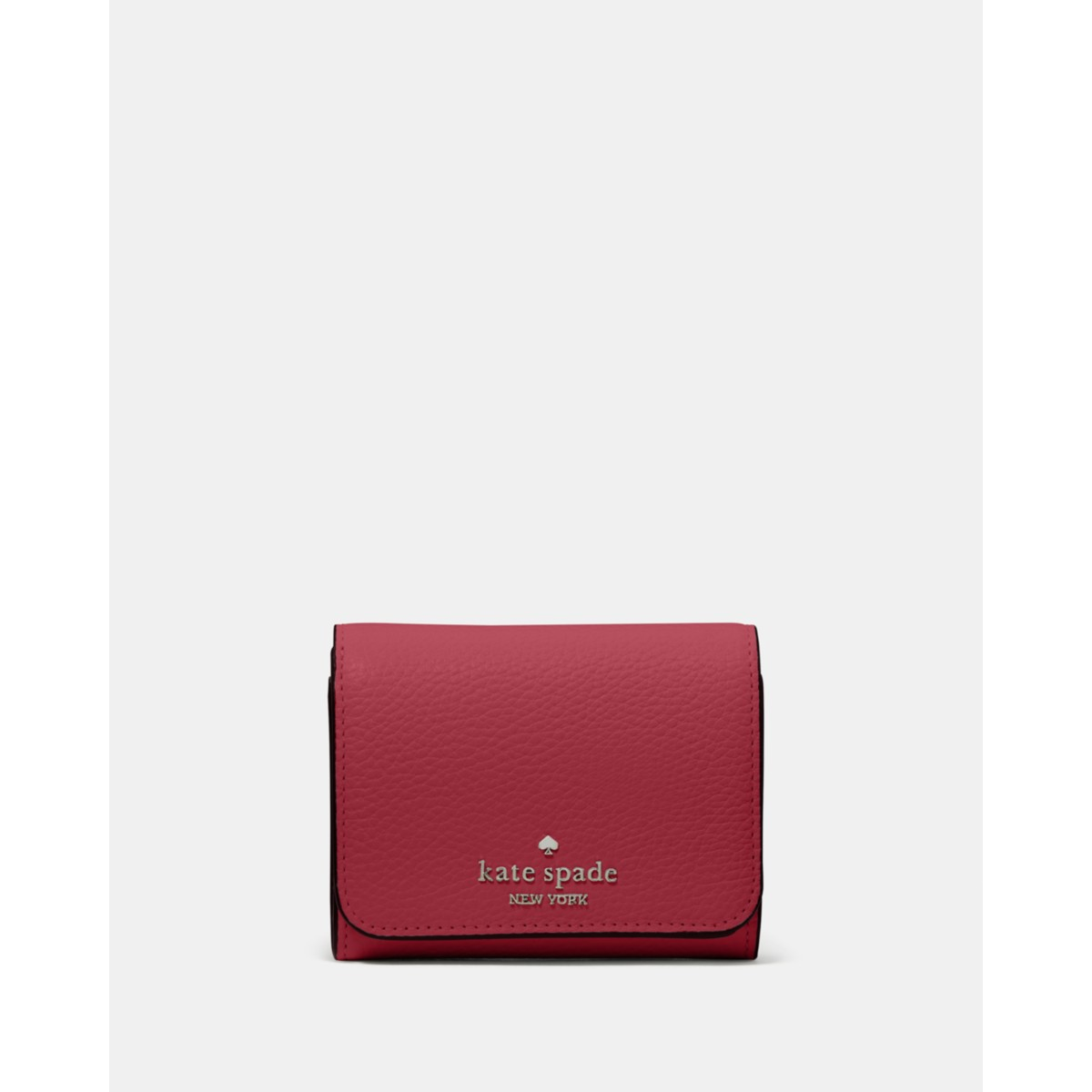 Kate Spade Small L-zip Flap Wallet - Preorder — Red Jam
