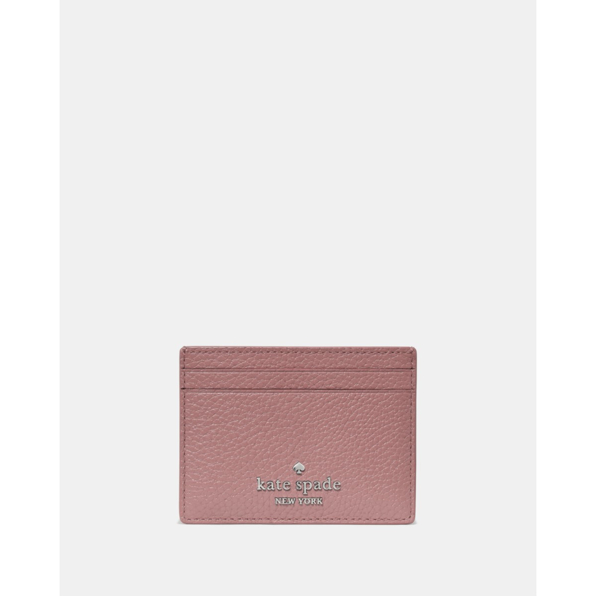 Kate Spade Small Slim Card Holder - Preorder — Dusk Rose