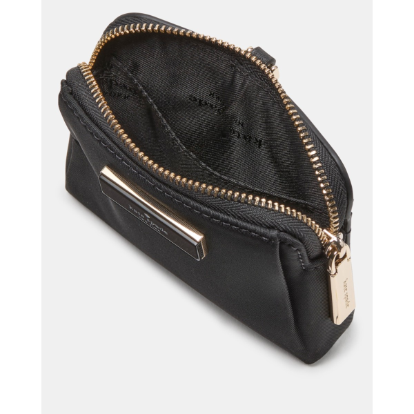 Kate Spade Carter Nylon Card Case Lanyard - Preorder — Black