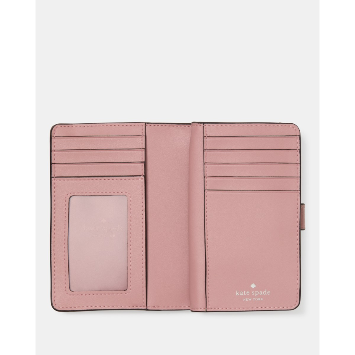Kate Spade Medium Bifold Wallet - Preorder — Dusk Rose