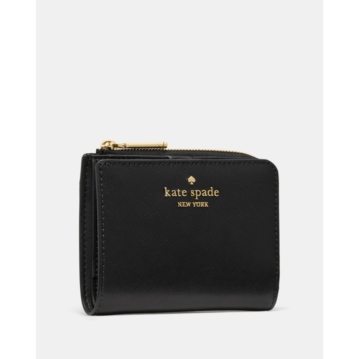 Kate Spade Small L-Zip Wallet - Preorder — Black