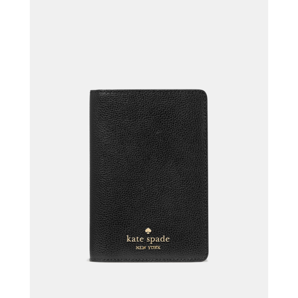 Kate Spade Passport Holder - Preorder — Black