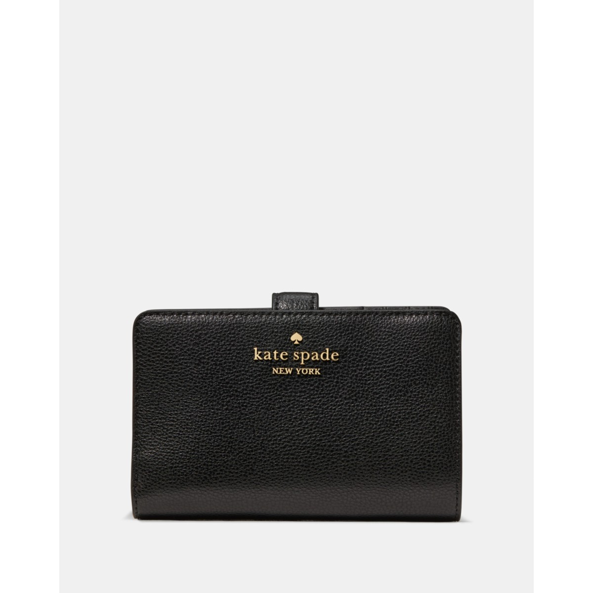 Kate Spade Medium Bifold Wallet - Preorder — Black
